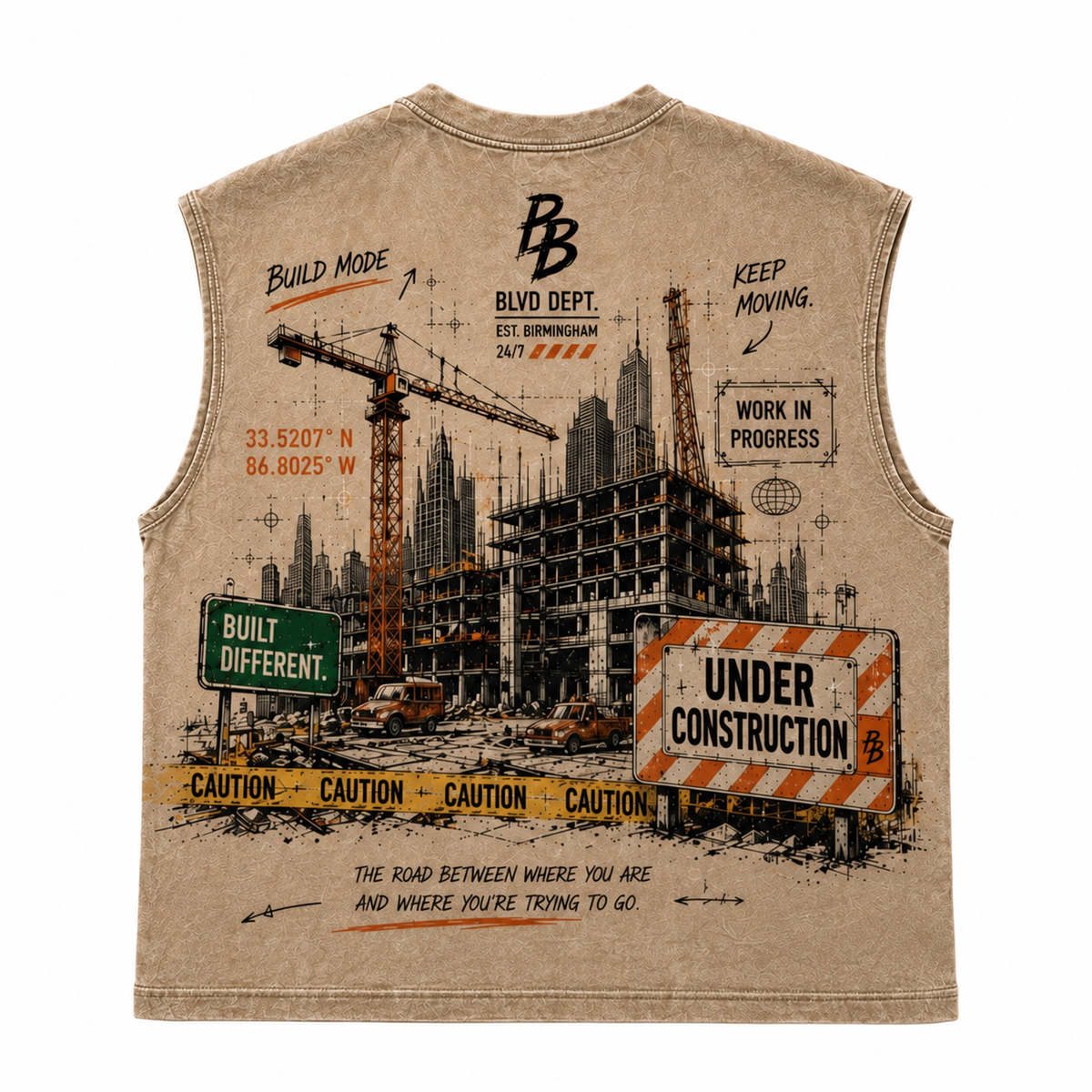 Under Construction Sleeveless