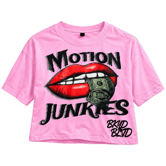 Pink Motion Junkie Tee
